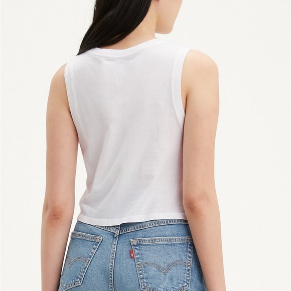 LEVI’s 90s Serif Cropped Tank Size L - Picture 2 of 4